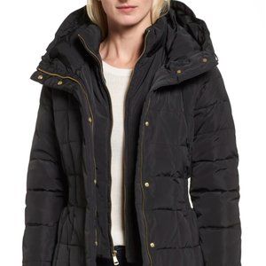Cole Haan Hooded Down & Feather Jacket